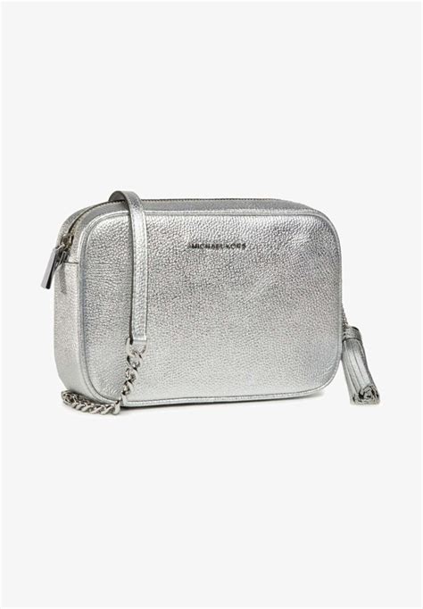 michael kors camera bag silver|michael kors snapshot bag.